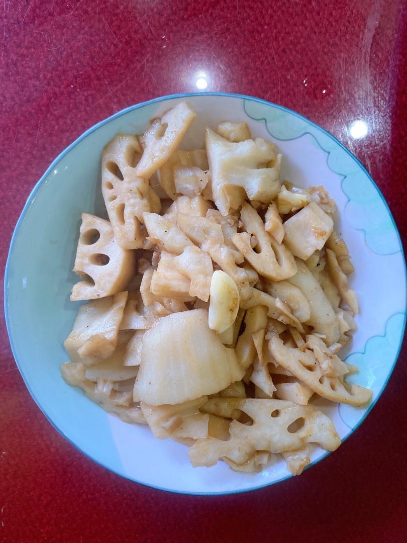 藕片炒肉