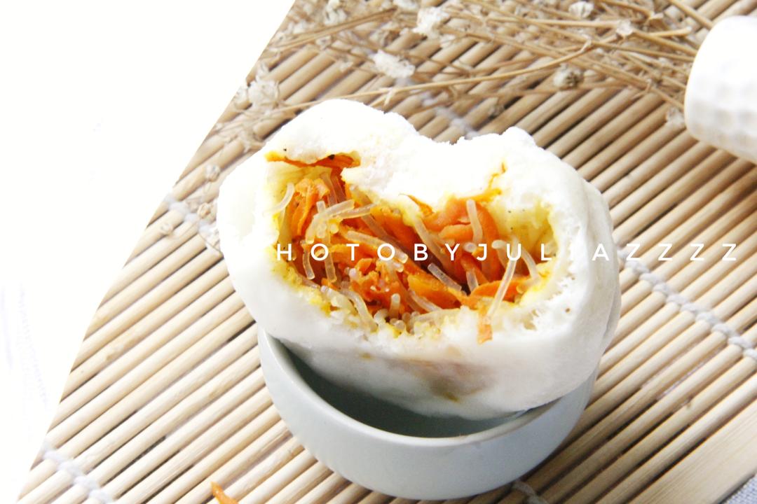 素包子实验——胡萝卜粉丝包