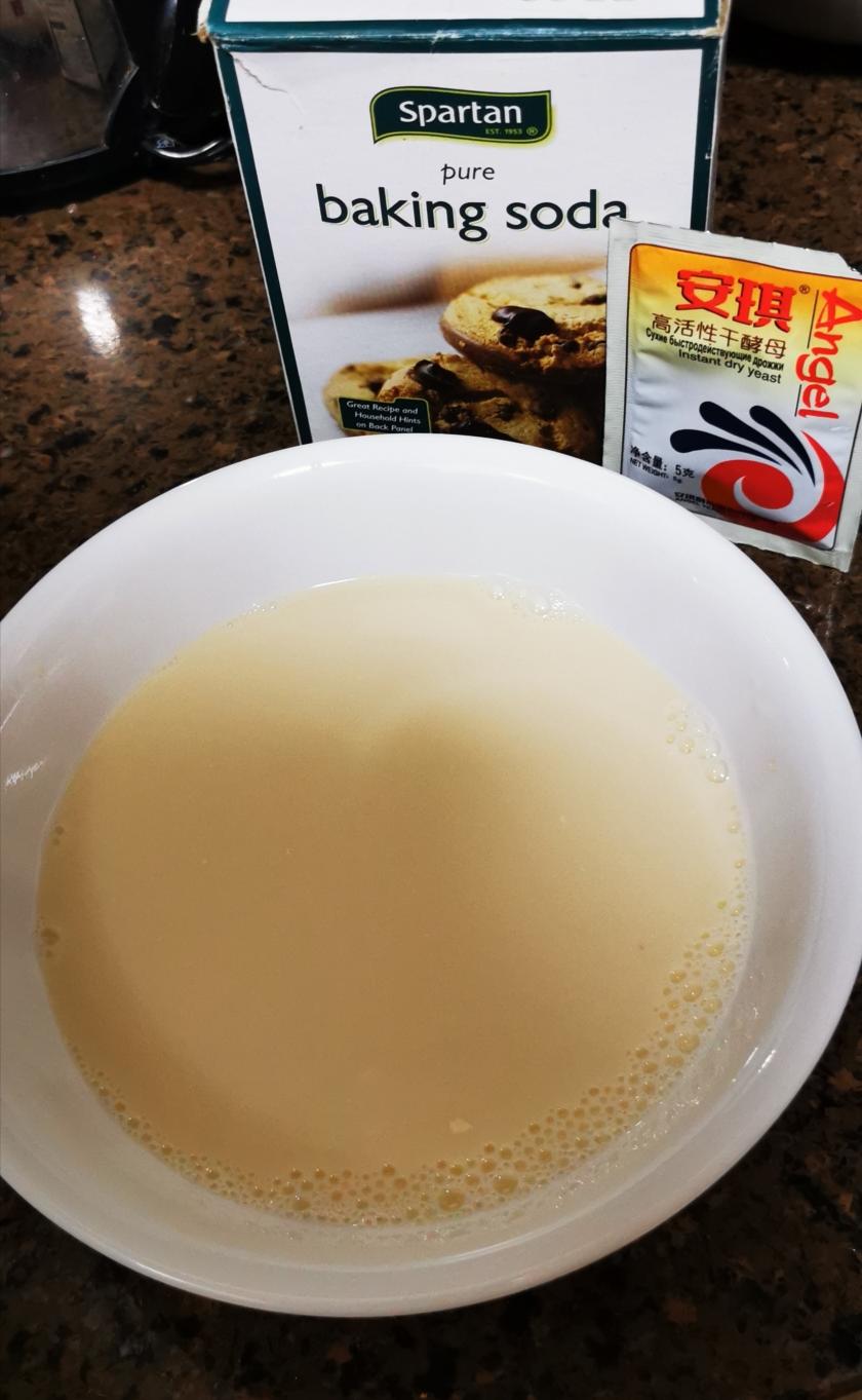 纯奶手撕吐司的做法 步骤1