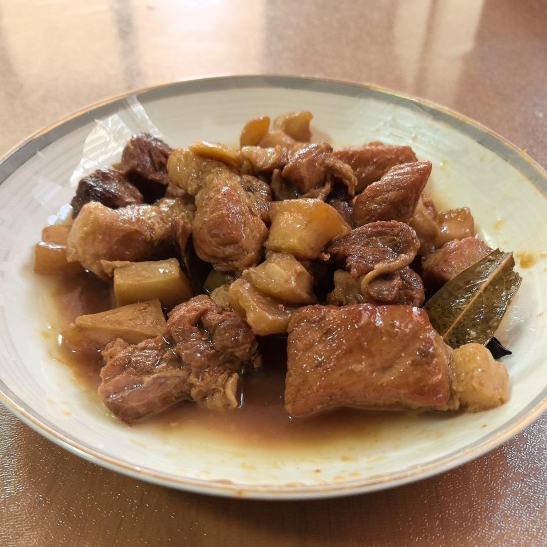 不焯水不放油的家常红烧肉