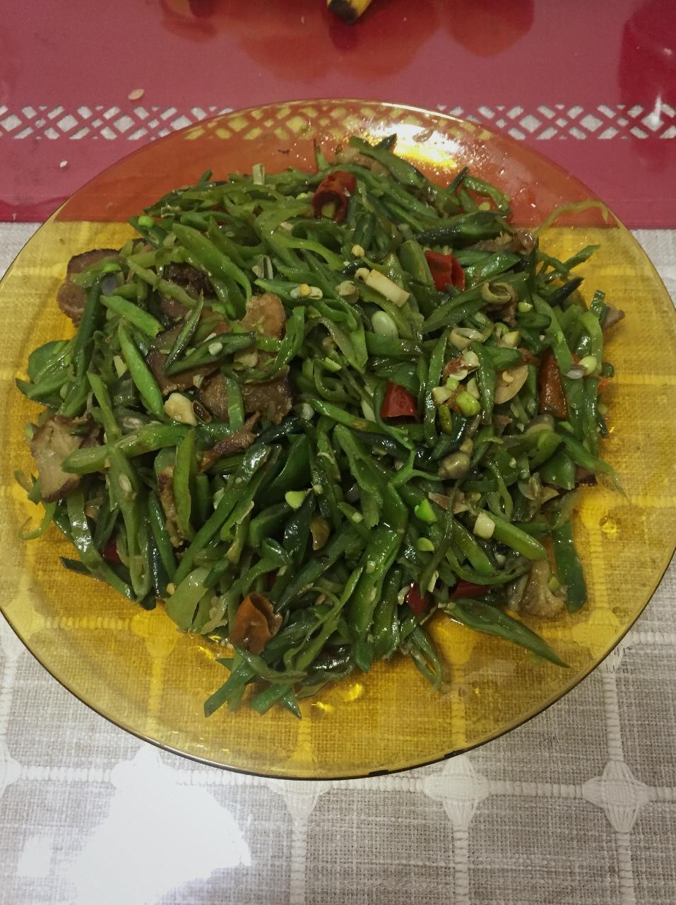 蒜蓉扁豆丝
