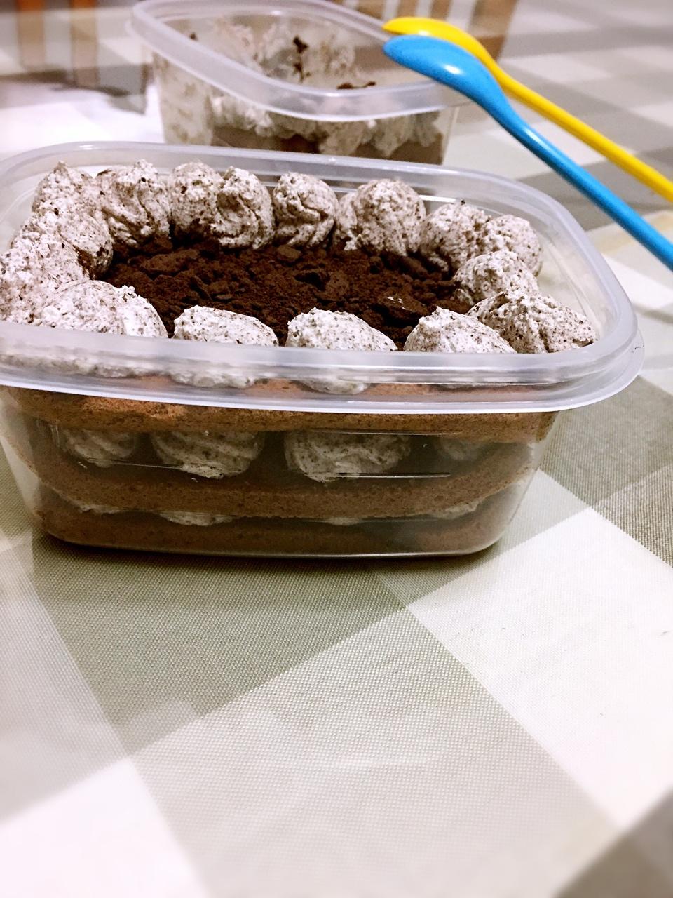 好吃到流泪的奥利奥咸奶油盒子蛋糕