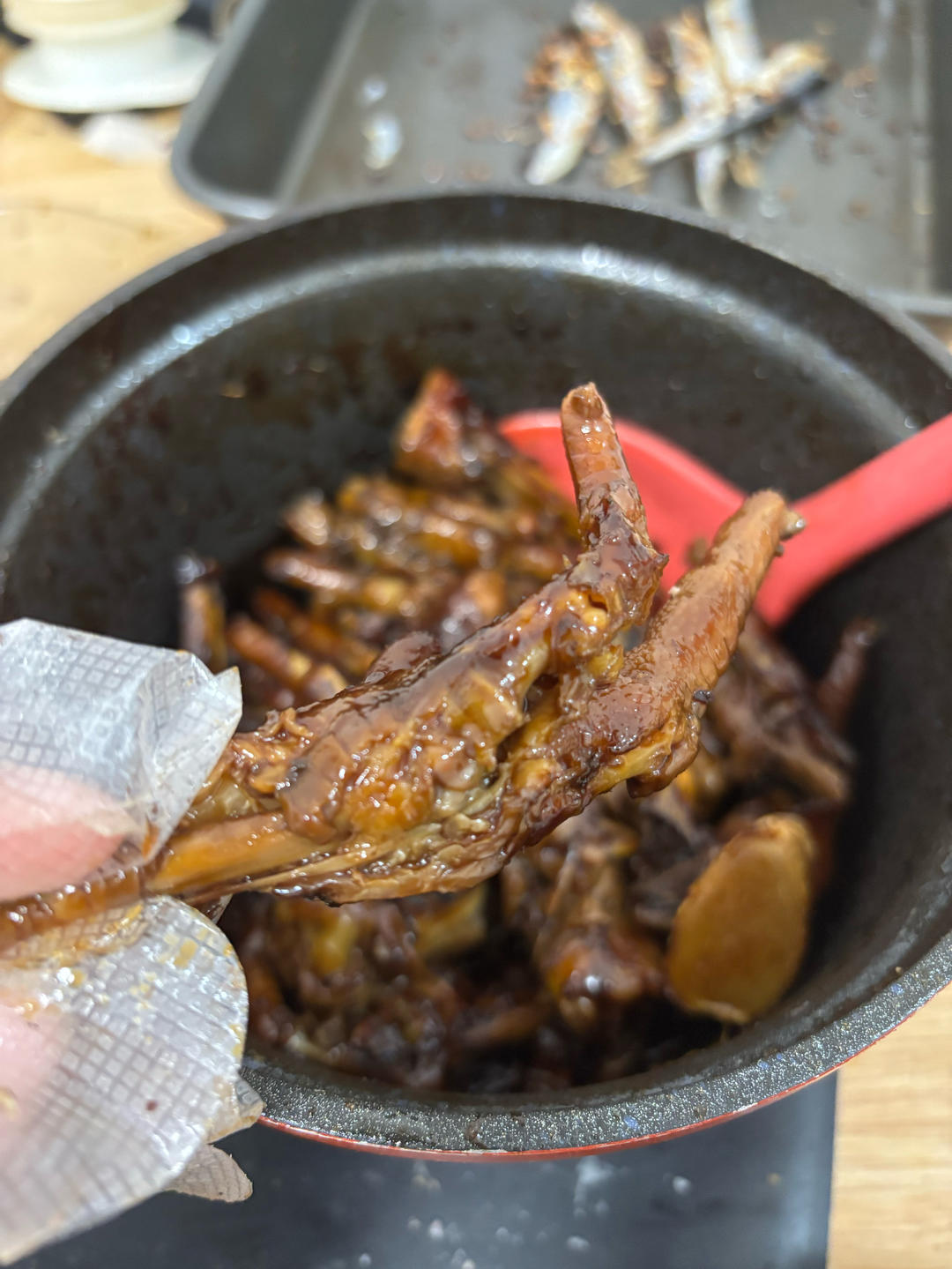 秘制红烧鸡爪