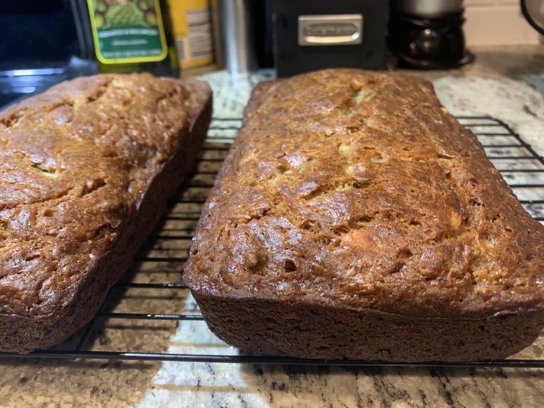 香蕉核桃面包banana bread