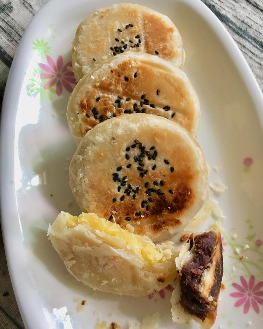 堂妈小厨——酥皮绿豆饼
