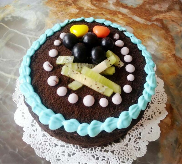 奥利奥水果奶油蛋糕