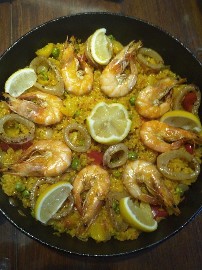 【曼食慢语】Seafood Paella 西班牙海鲜饭