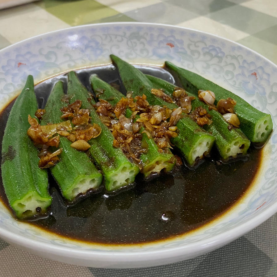 蒜蓉秋葵