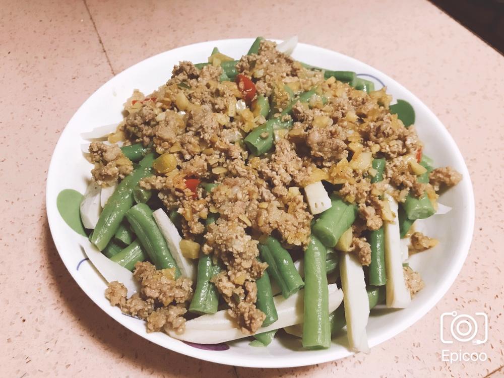 【丘比美食】蒜泥凉拌豇豆莲藕