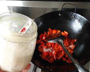梅干菜甜红椒的做法 步骤4