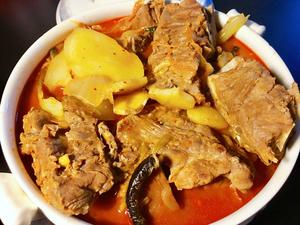 美味易做韩式猪骨汤的做法 步骤7