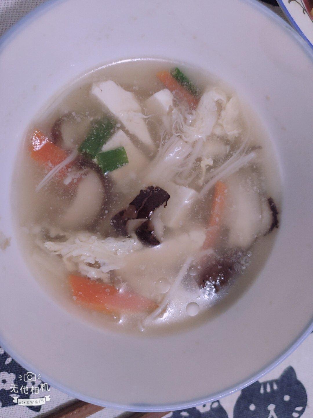 菌菇素汤