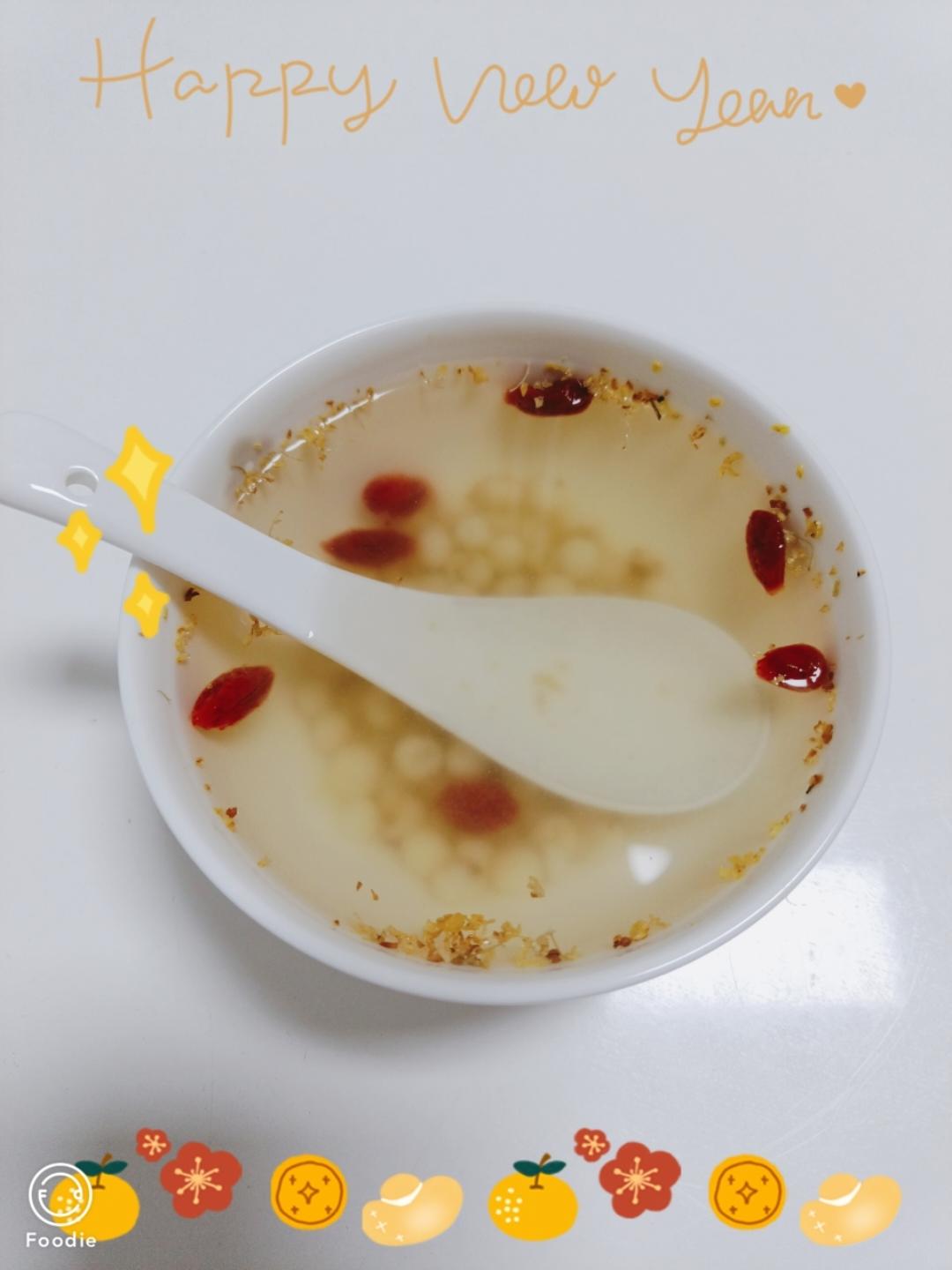 糖水鸡头米 30秒搞定