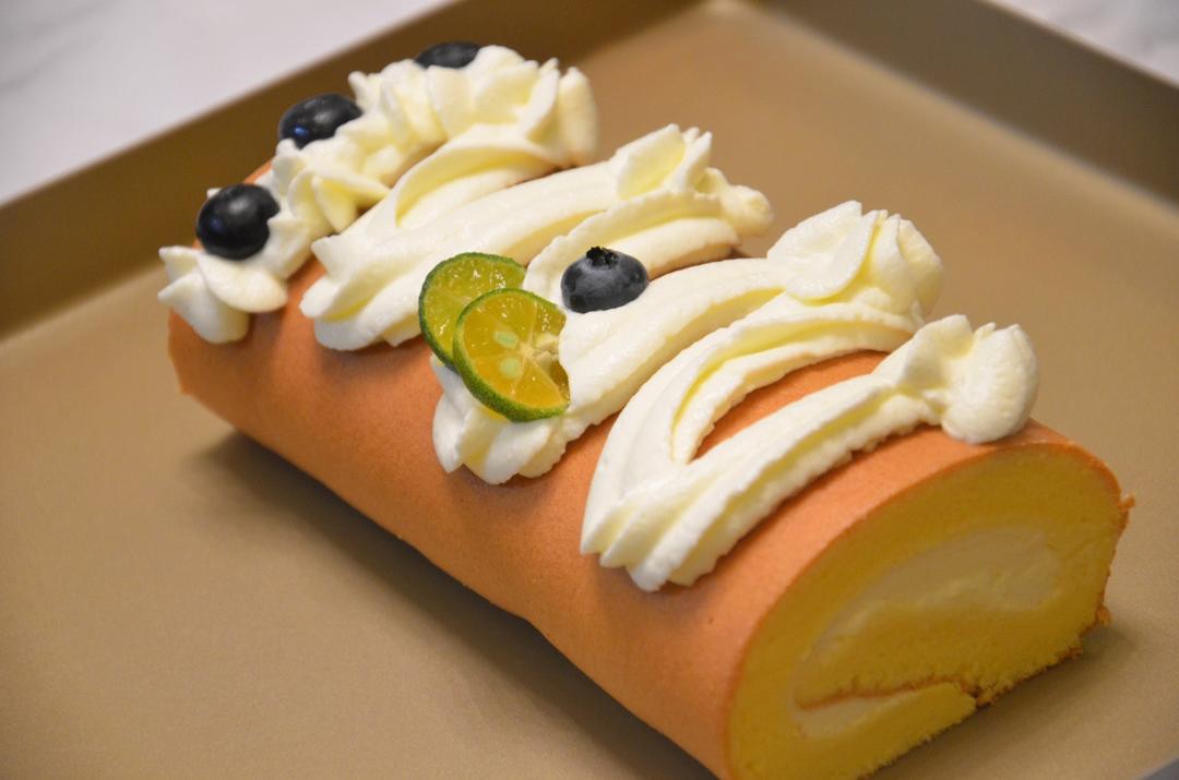 肥而不腻的超厚瑞士卷