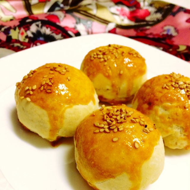 红豆酥饼（附油酥不测漏的办法）