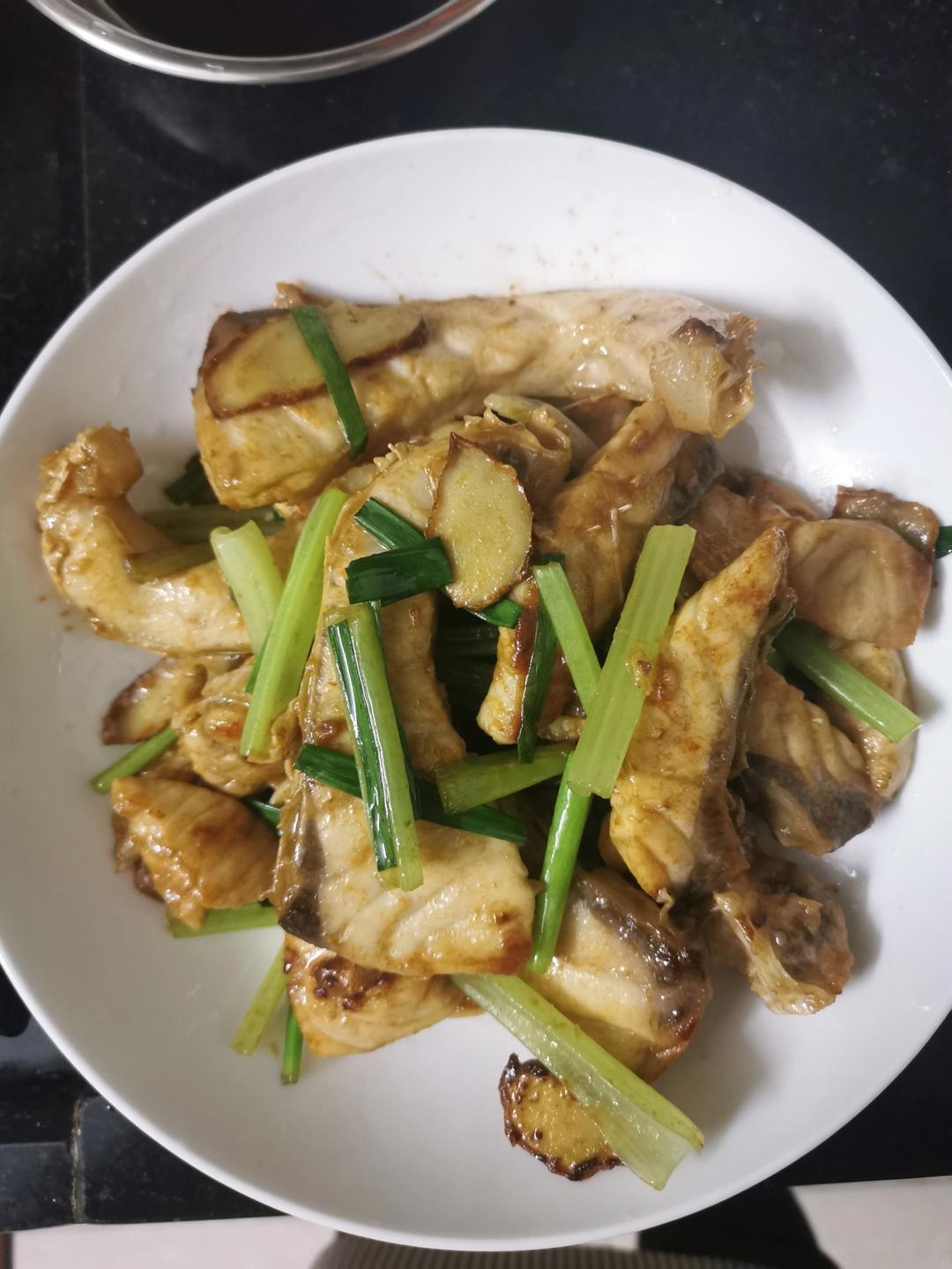 沙姜煎焗脆肉鲩