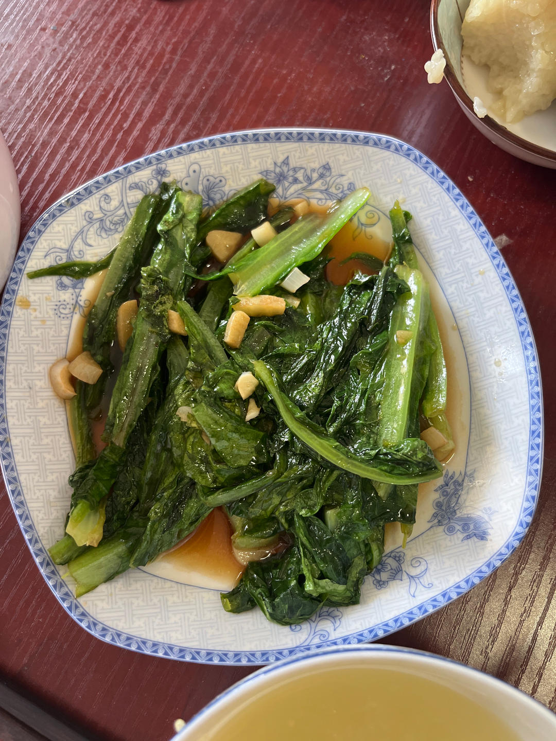 蒜蓉耗油清炒油麦菜，减脂快手菜，宝宝超爱，傻瓜步骤，屡试不爽，好吃且下饭，鲜香爽口！！