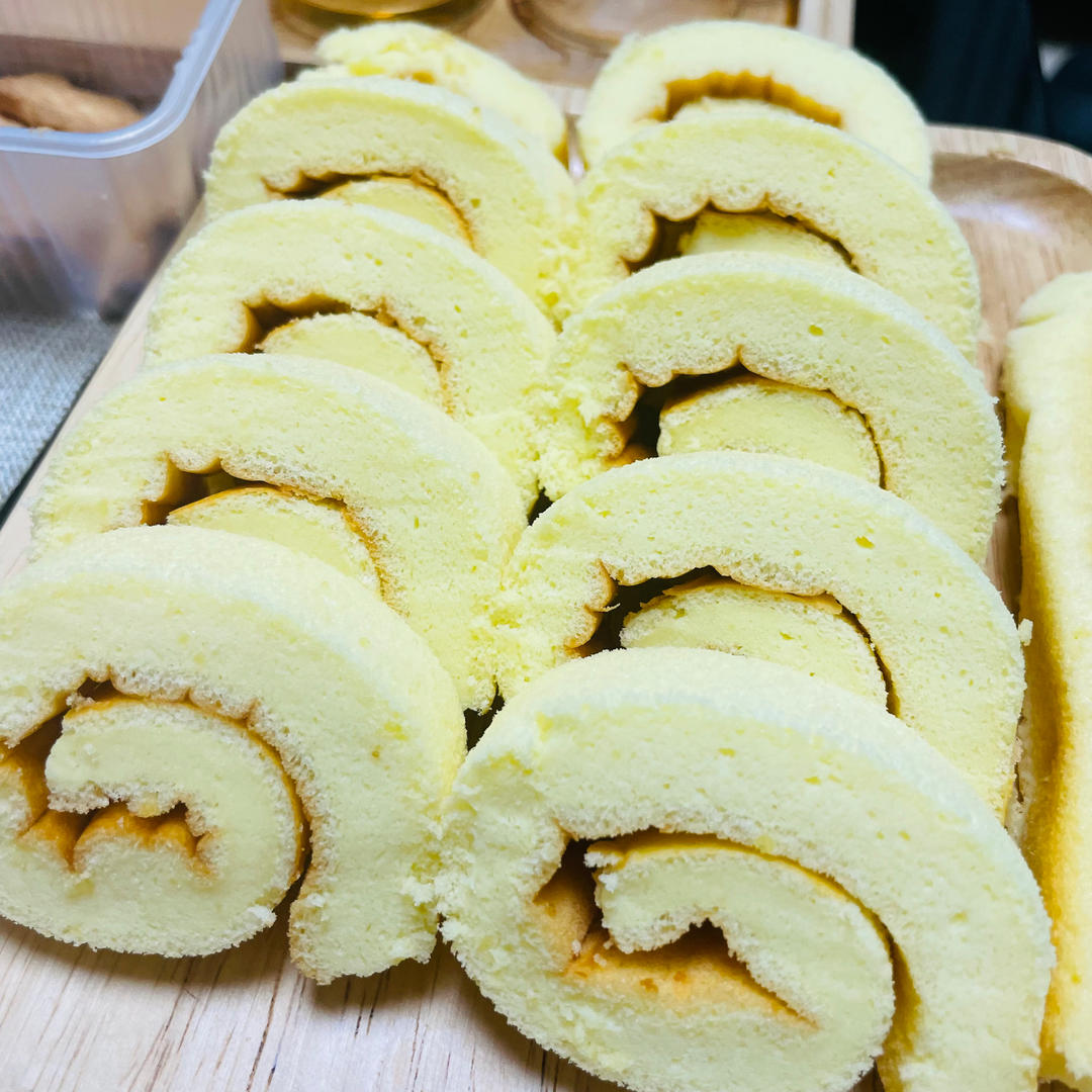 原味蛋糕卷