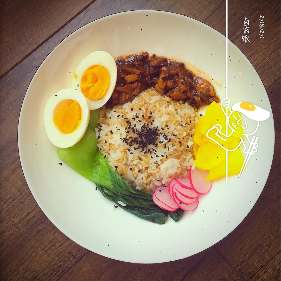 台式卤肉饭【食材包操作说明】