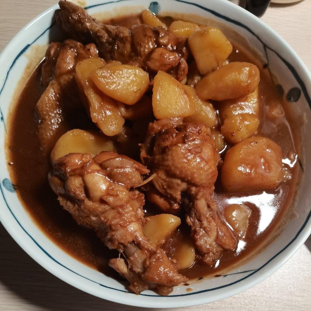 土豆炖鸡腿