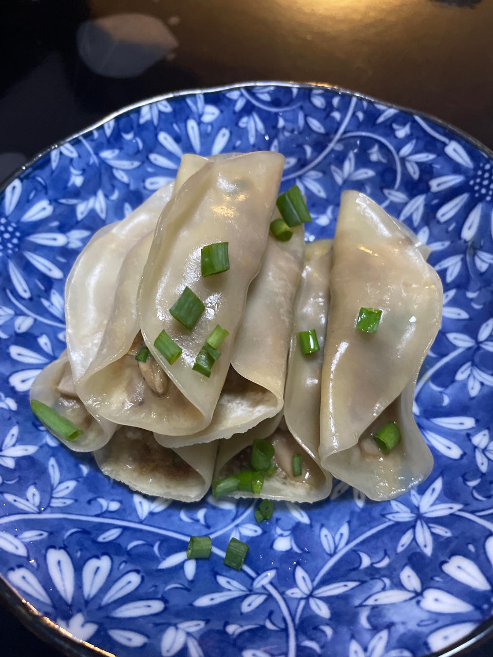 鲜 香 脆 ☘️香菇牛肉锅贴😘😘