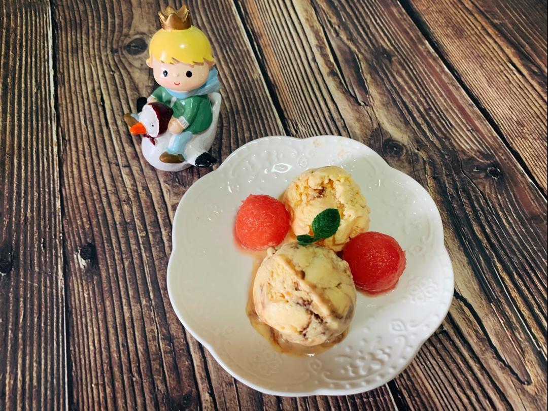 自制低卡冰淇淋健康复刻哈根达斯低脂版本赤藓糖醇代糖减肥甜品可食生蛋吃不胖雪糕