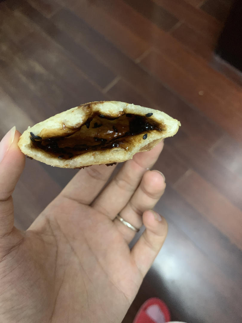 炸糖糕，红糖油糕