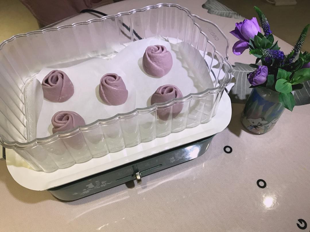 玫瑰花馒头