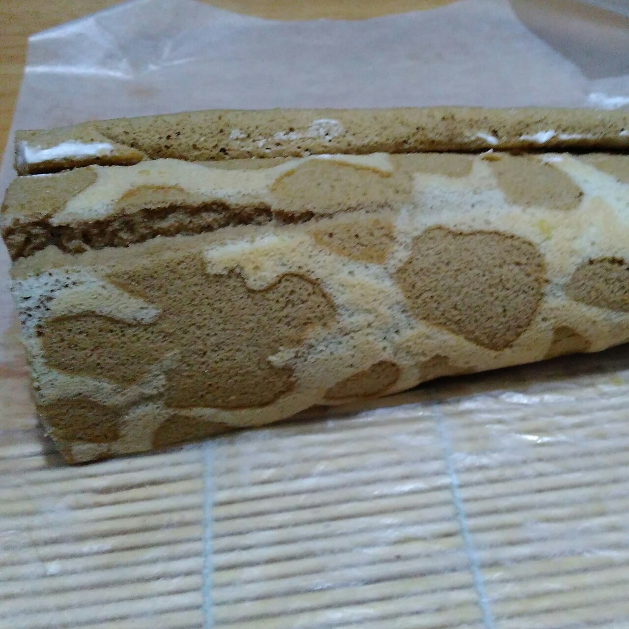 超萌长颈鹿蛋糕卷