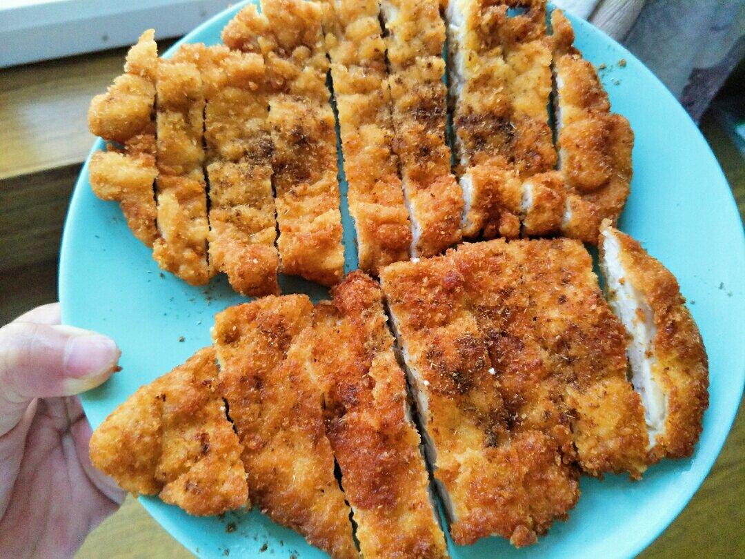 【好这口儿】5元钱在家自制黄金大鸡排