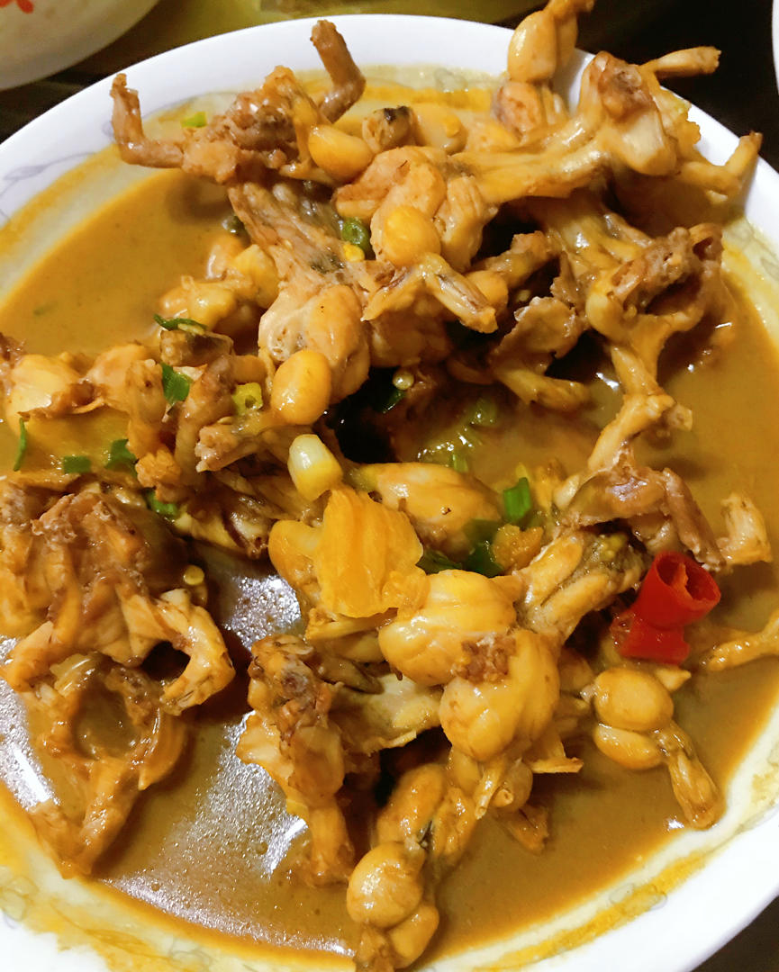 苏晔麻麻做的红烧青蛙