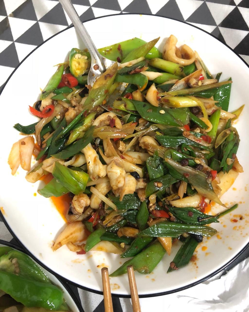 eima0923做的辣炒鱿鱼干