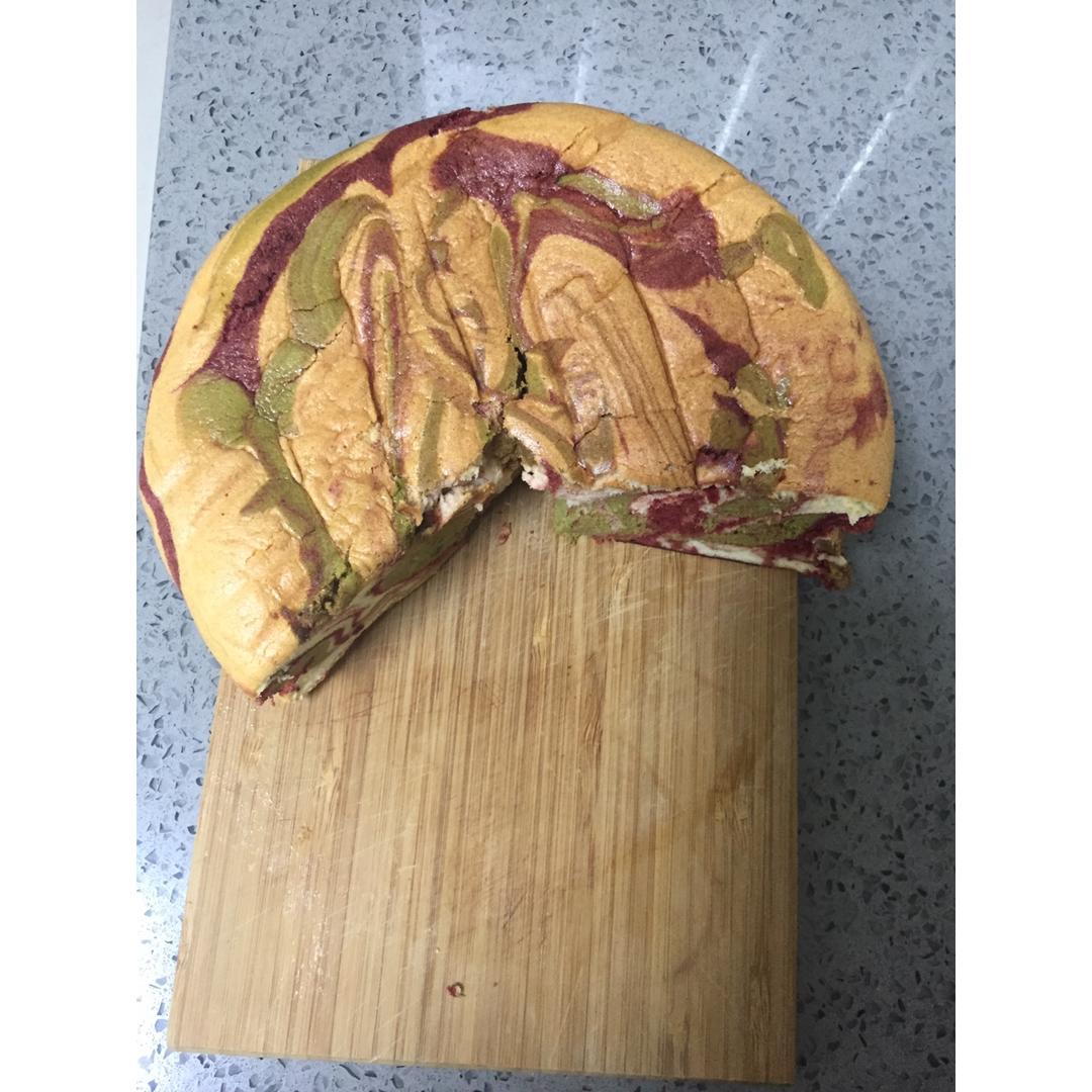 “老公”炫彩戚风蛋糕