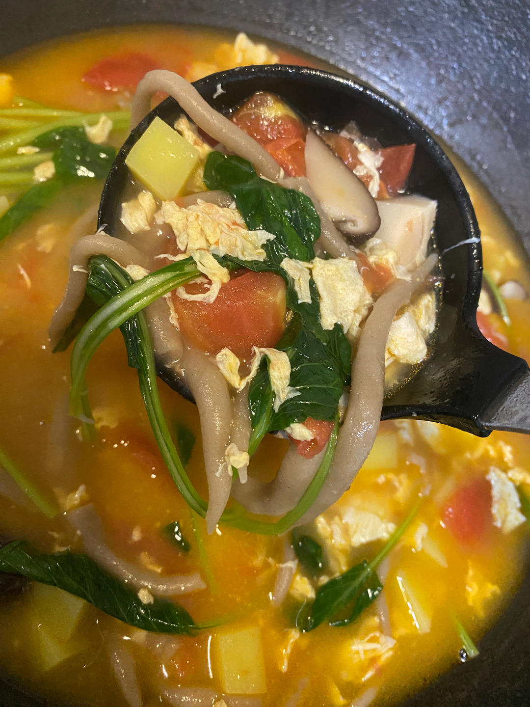 可以跟西贝媲美的莜面鱼鱼（小朋友超爱吃）