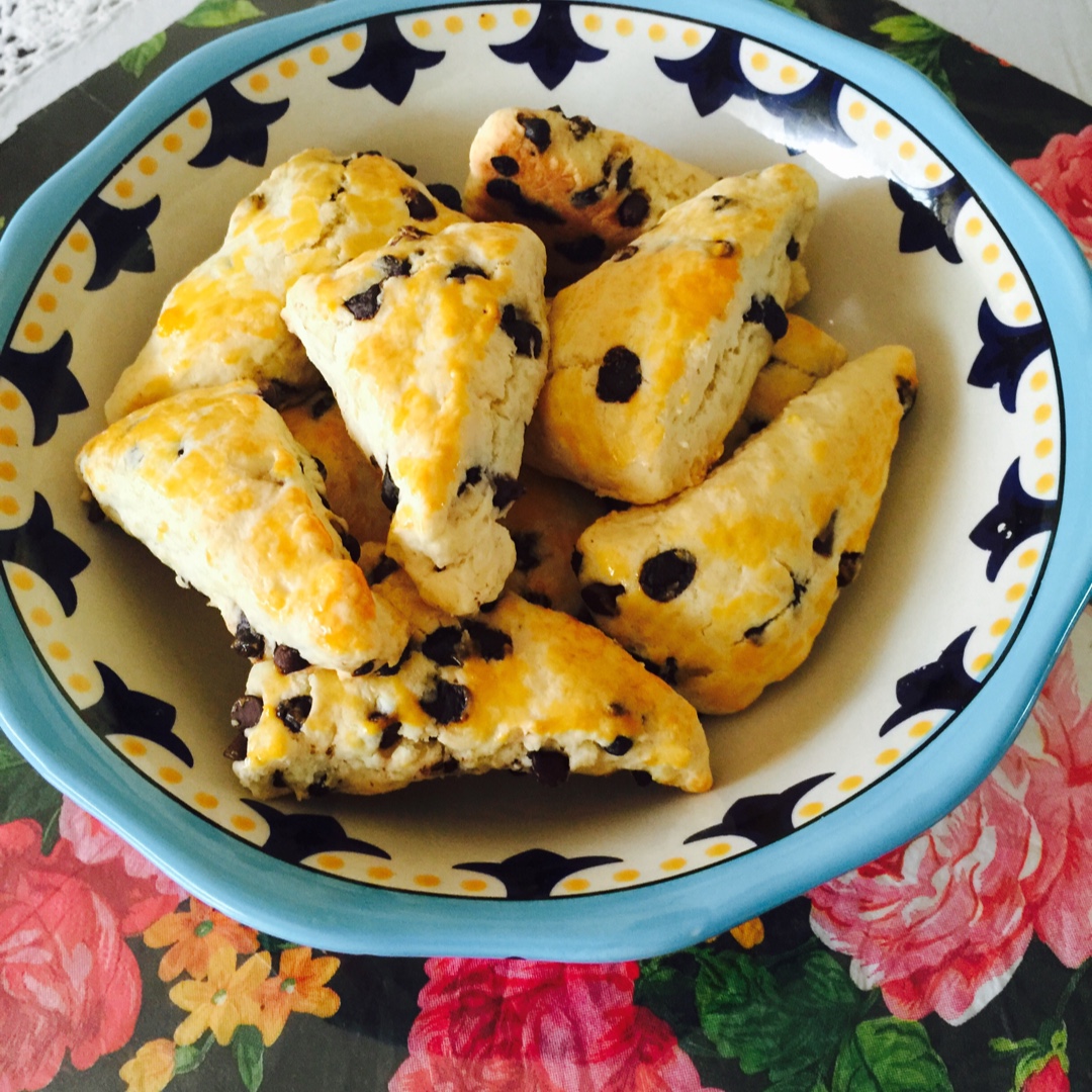 巧克力司康饼and原味司康饼