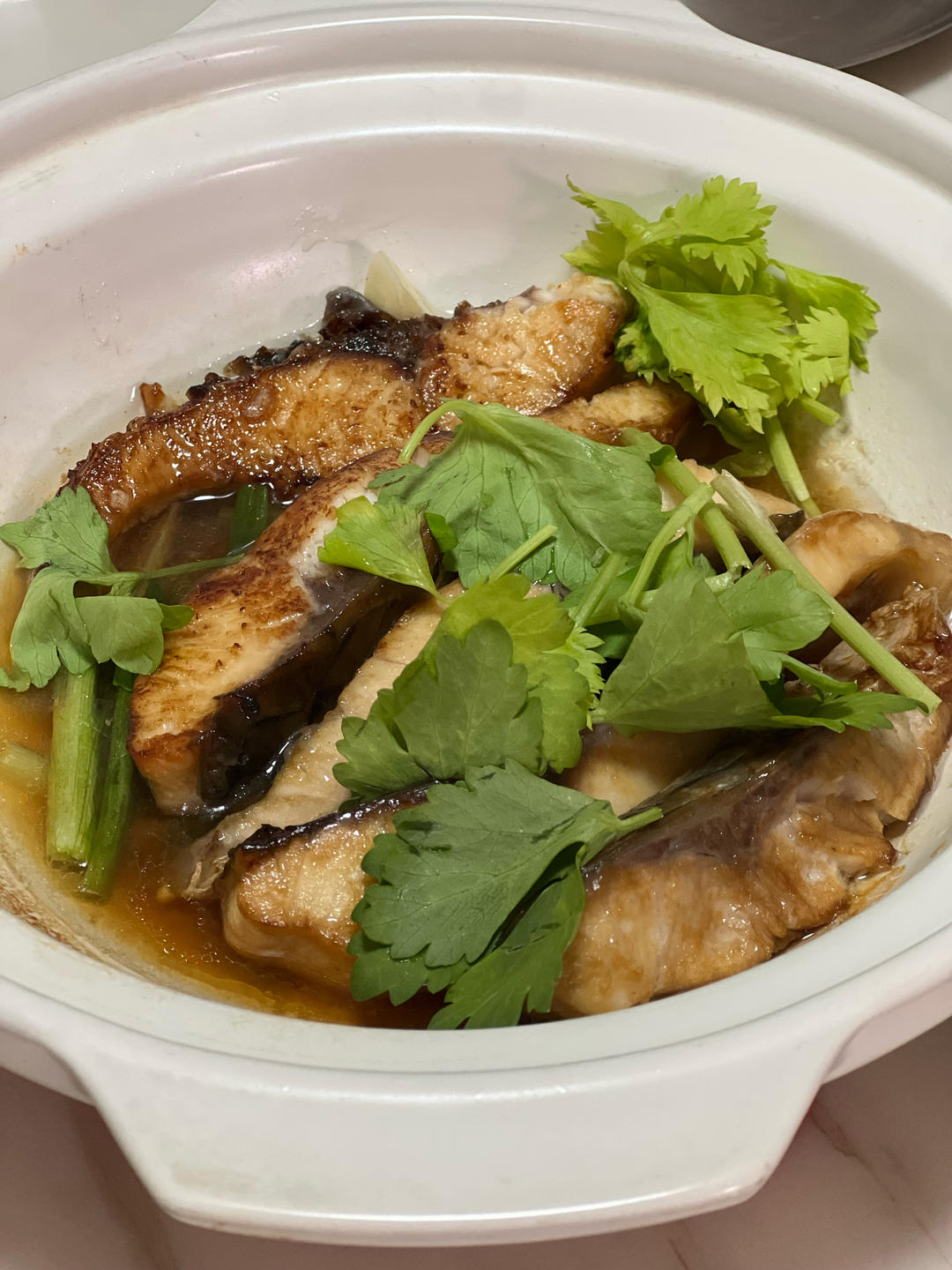 香焖草鱼腩