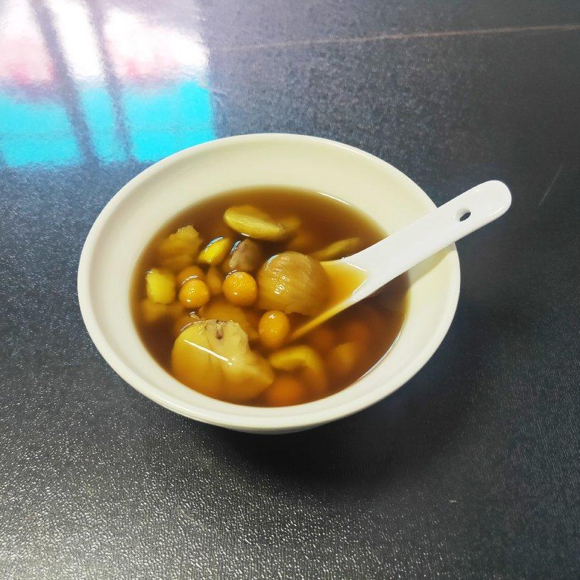 焦糖桂花栗子汤
