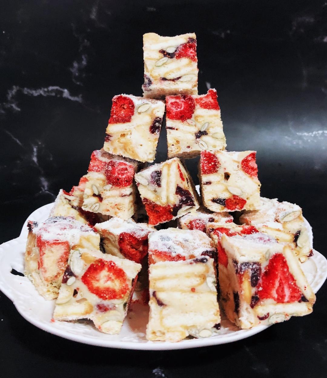 雪花酥  不甜版