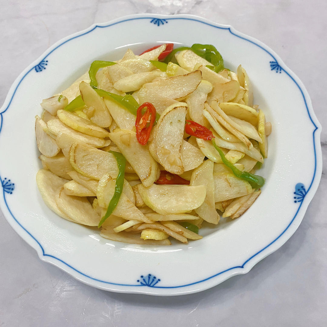 口蘑炒鸡蛋