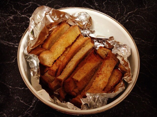 甜心咔嚓脆吐司条