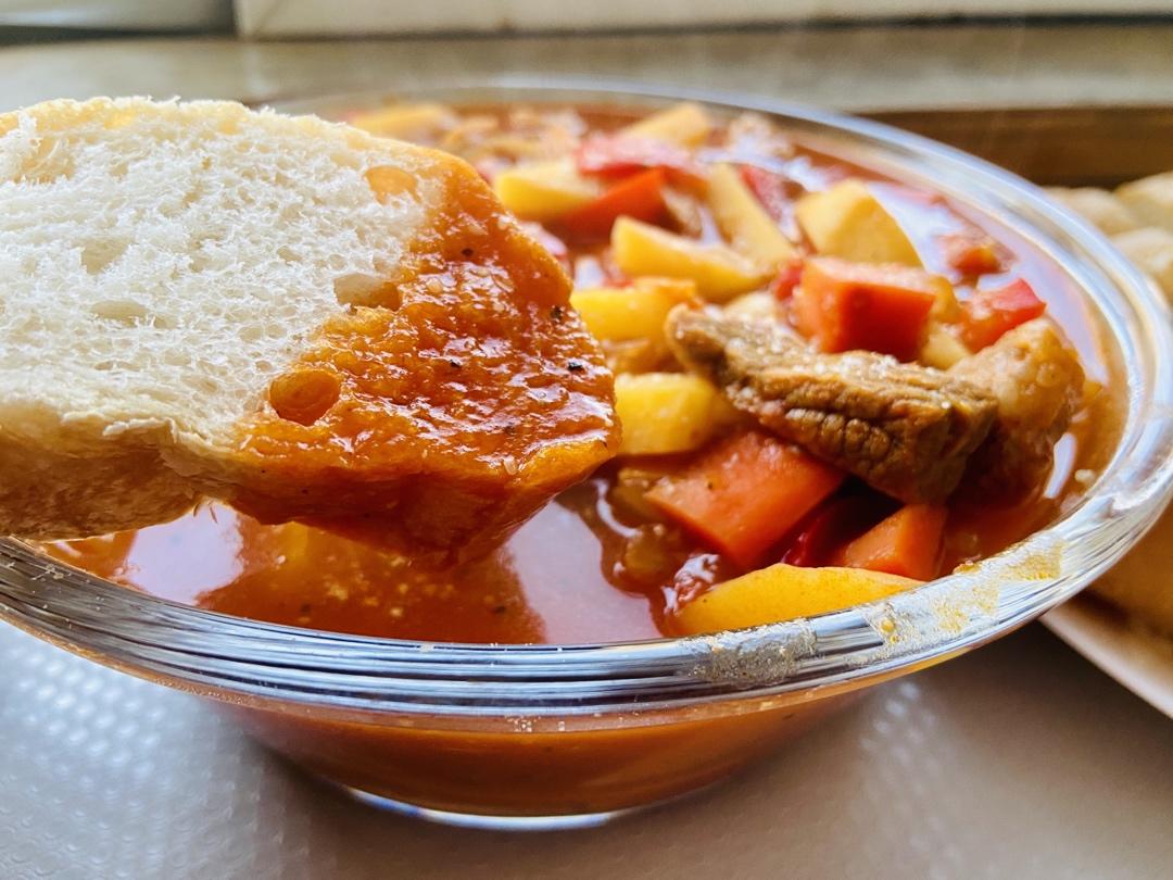 跟俄罗斯室友学的罗宋汤