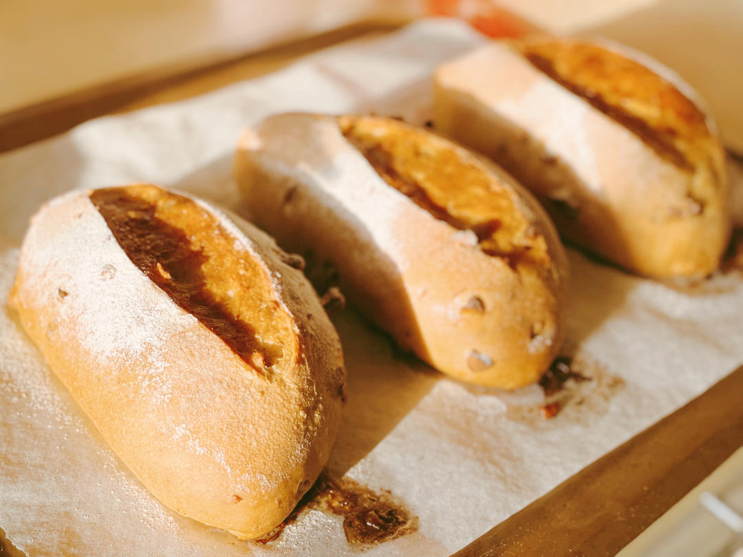 法式焦糖核桃软欧包