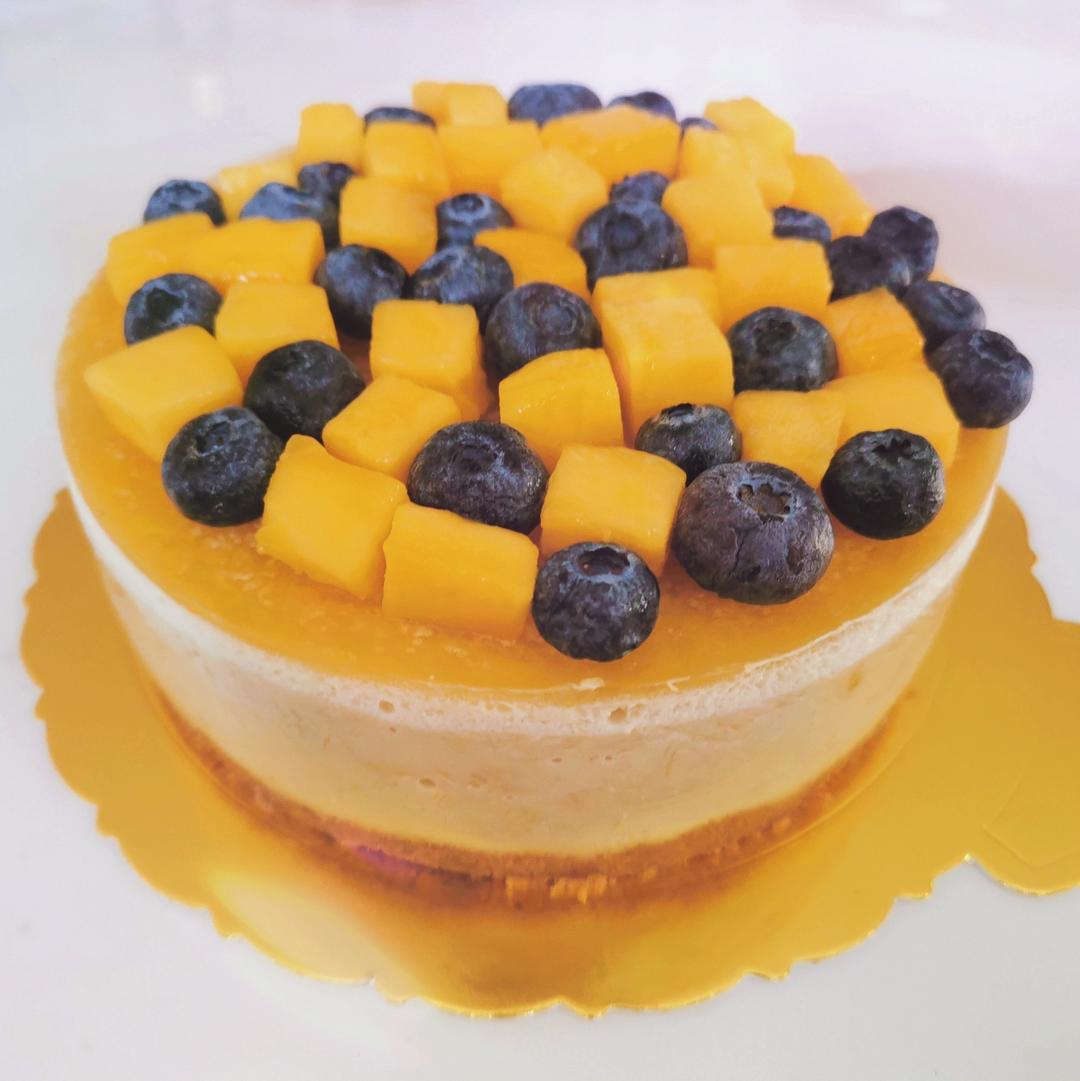 【视频】芒果慕斯（6寸） | 含镜面果胶配方