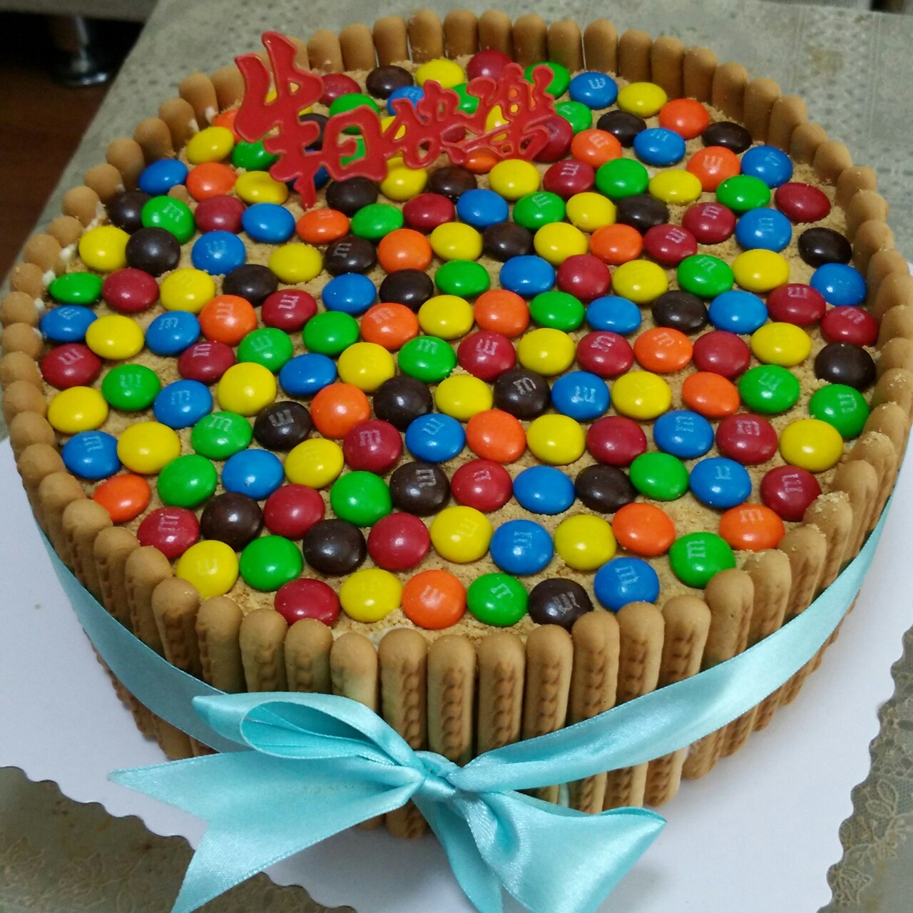 m巧克力手指饼干版蛋糕