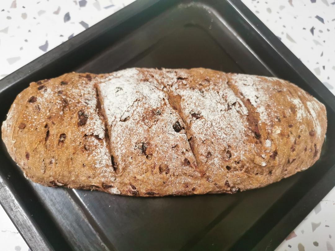 给减肥瘦身党  无糖无油全麦面包（免揉懒人版）