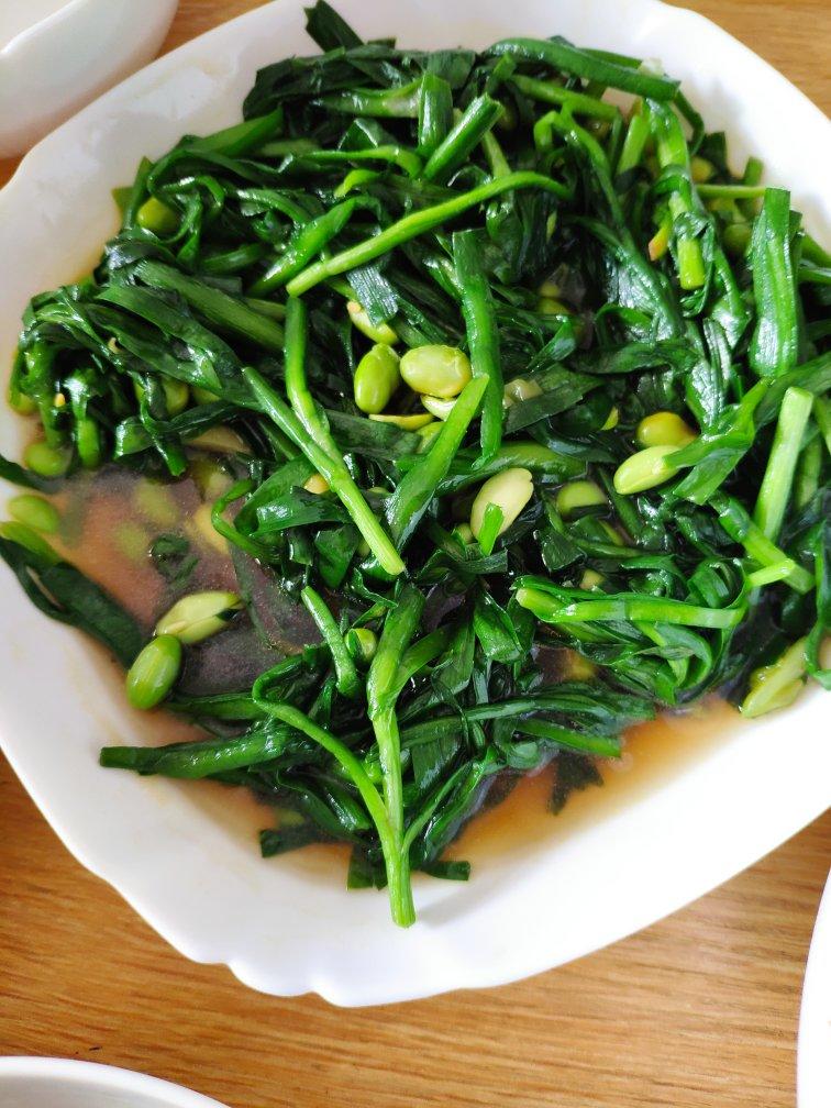 candy糖糖111做的韭菜炒毛豆