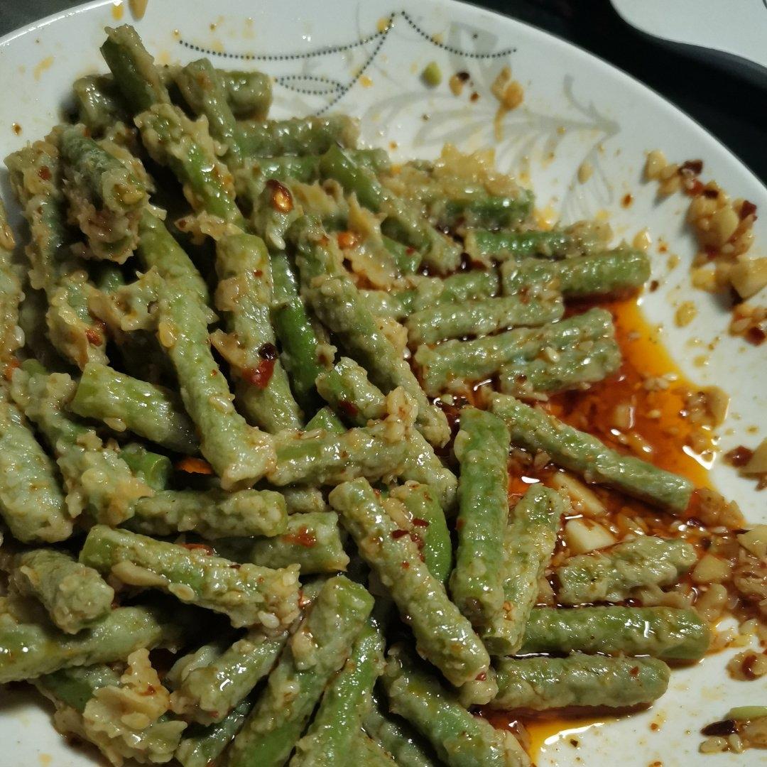 这样蒸的豆角你吃过吗