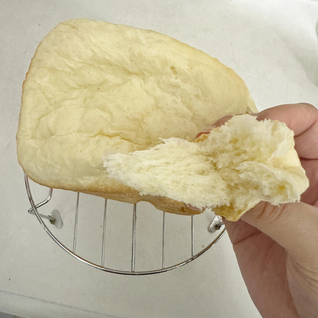 纯奶手撕吐司的做法 步骤1