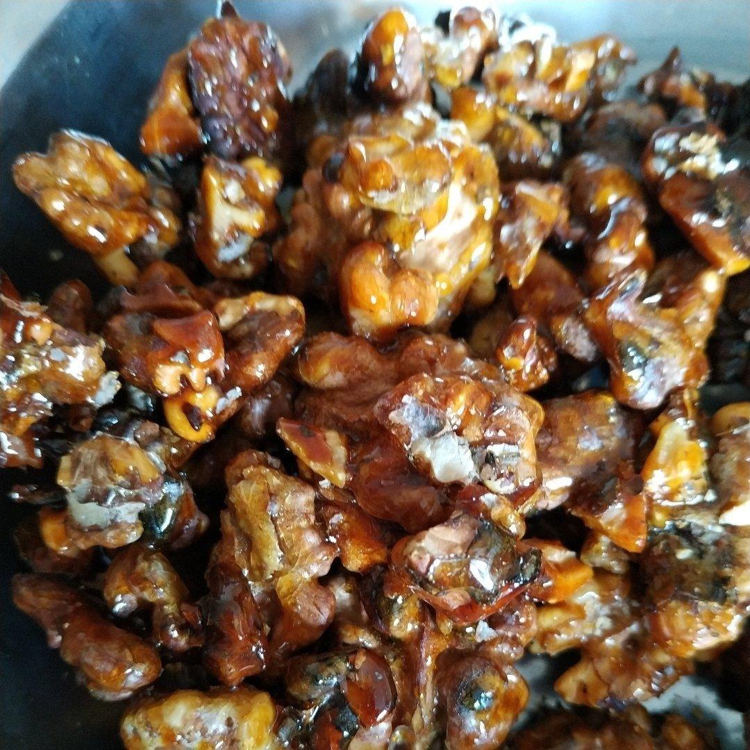 【琥珀核桃仁】冰糖无油不粘手