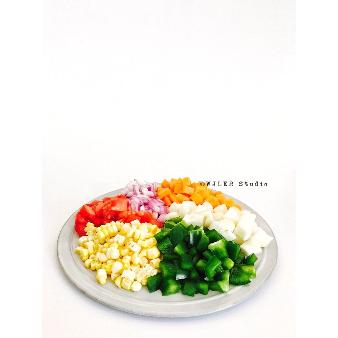彩虹蔬菜汤 素食者的最爱